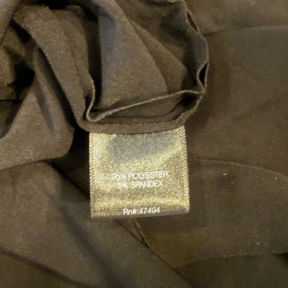 Norma Kamali Asymmetrical Draped Dress Size L - Picture 3 of 3